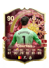 Thibaut Courtois Winter Wildcards Red 90 OVR