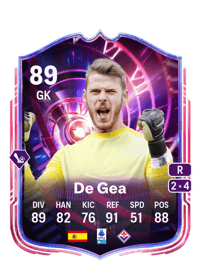 De Gea Time Warp 89 OVR