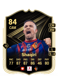Xherdan Shaqiri Team of the Week 84 OVR