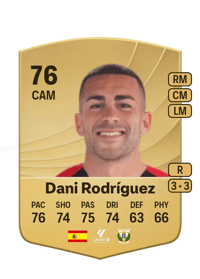 Dani Rodríguez Common 76 OVR