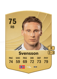 Jonas Svensson Common 75 OVR