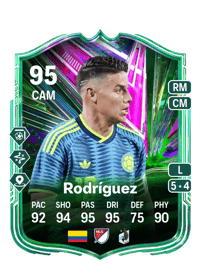 James Rodríguez Festival of Football: Path to Glory 95 OVR