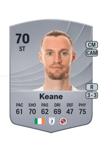 Will Keane Common 70 OVR