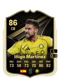 Iñigo Martínez Team of the Week 86 OVR