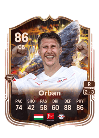 Willi Orban Cornerstones 86 OVR