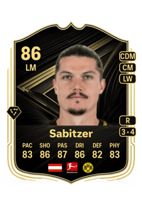 Marcel Sabitzer Team of the Week 86 OVR