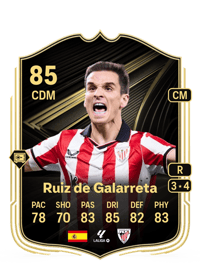Ruiz de Galarreta Team of the Week 85 OVR