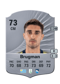 Gastón Brugman Rare 73 OVR