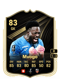 Yvon Mvogo Team of the Week 83 OVR