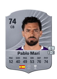Pablo Marí Rare 74 OVR