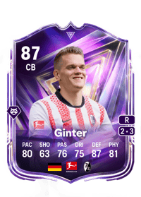 Matthias Ginter FC Pro Live 87 OVR