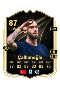 Hakan Çalhanoğlu Team of the Week 87 OVR