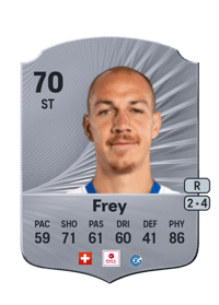 Michael Frey Rare 70 OVR