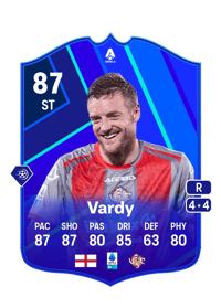 Jamie Vardy POTM Serie A 87 OVR
