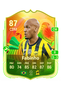 Fabinho World Tour 87 OVR