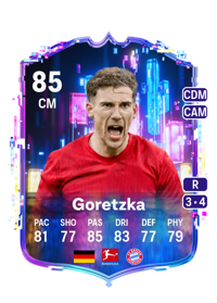 Leon Goretzka Flashback Player 85 OVR