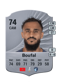 Sofiane Boufal Rare 74 OVR