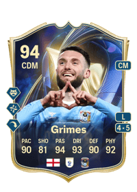 Matt Grimes Team of the Season 94 OVR