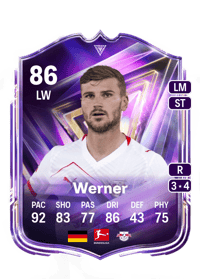 Timo Werner FC Pro Live 86 OVR