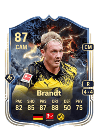 Julian Brandt Thunderstruck 87 OVR