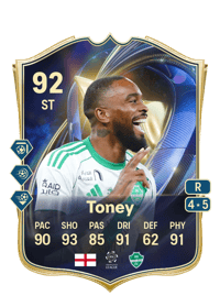 Ivan Toney Team of the Season 92 OVR