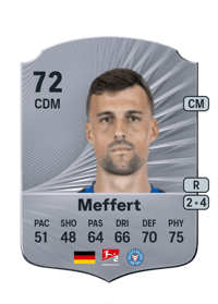 Jonas Meffert Rare 72 OVR