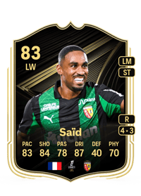 Wesley Saïd Team of the Week 83 OVR