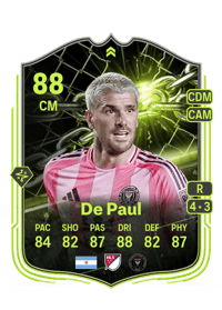 Rodrigo De Paul Showdown Plus 88 OVR