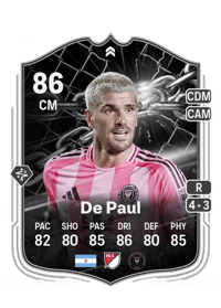 Rodrigo De Paul Showdown 86 OVR