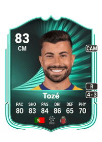 Tozé SQUAD FOUNDATIONS 83 OVR