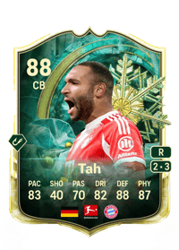 Jonathan Tah WINTER WILDCARDS 88 OVR