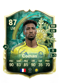 Kingsley Coman WINTER WILDCARDS 87 OVR