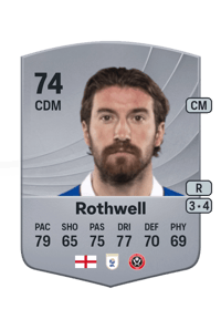 Joe Rothwell Common 74 OVR