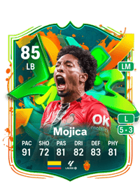 Johan Mojica Joga Bonito 85 OVR