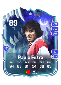 Paulo Futre Ultimate Scream Hero 89 OVR