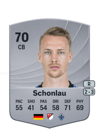 Sebastian Schonlau Common 70 OVR