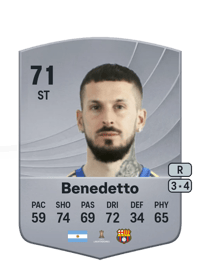 Darío Benedetto Common 71 OVR