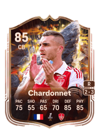 Brendan Chardonnet Cornerstones 85 OVR