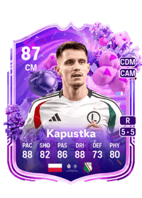 Bartosz Kapustka FUT Birthday 87 OVR