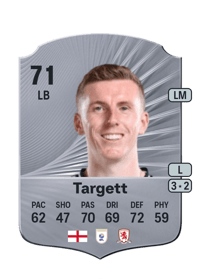 Matt Targett Rare 71 OVR