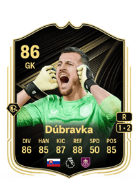 Martin Dúbravka Team of the Week 86 OVR