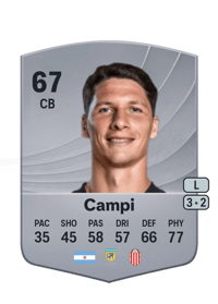 Gastón Campi Common 67 OVR