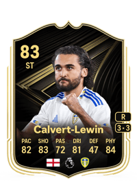 Dominic Calvert-Lewin Team of the Week 83 OVR