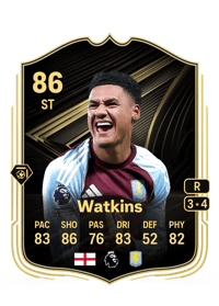 Ollie Watkins Team of the Week 86 OVR