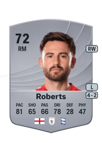 Patrick Roberts Common 72 OVR