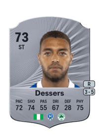 Cyriel Dessers Rare 73 OVR