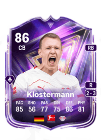 Lukas Klostermann FC Pro Live 86 OVR