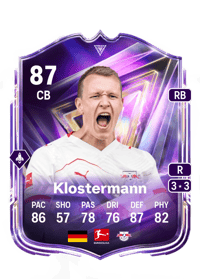 Lukas Klostermann FC Pro Live 87 OVR