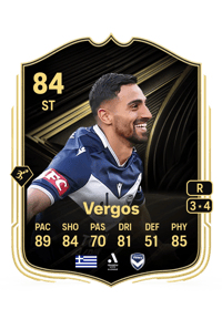 Nikolaos Vergos Team of the Week 84 OVR