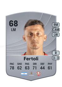 Héctor Fertoli Common 68 OVR